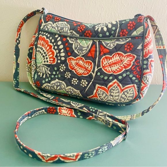 Vera Bradley Small Crossbody Bag in Nomadic Floral - Picture 10 of 15